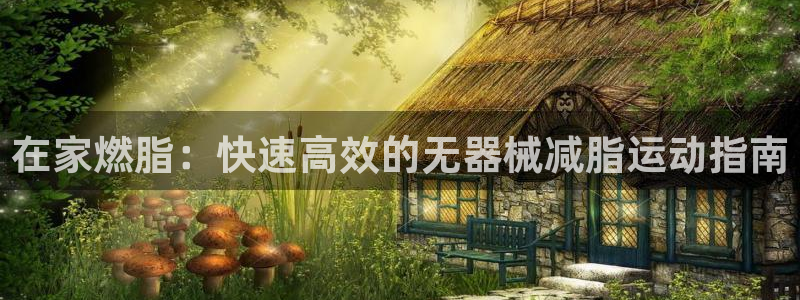 尊龙新版app首页：在家燃脂：快速高效的无器械减脂运