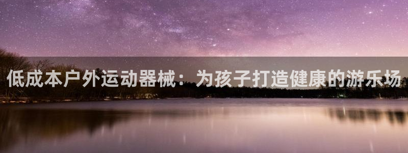 z6com尊龙凯时代理：低成本户外运动器械：为孩子打