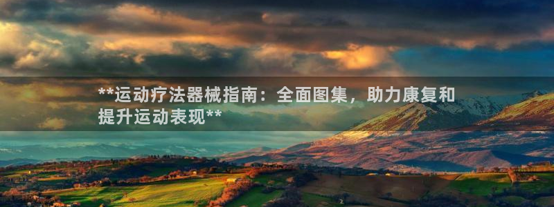 尊龙AG发财网：**运动疗法器械指南：全面图集，助力