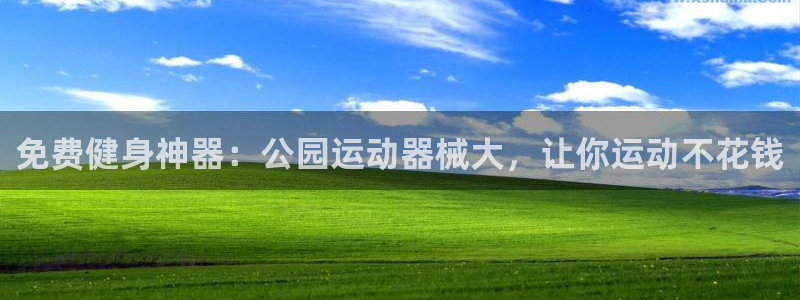 尊龙官网免费下载安卓：免费健身神器：公园运动器械大，