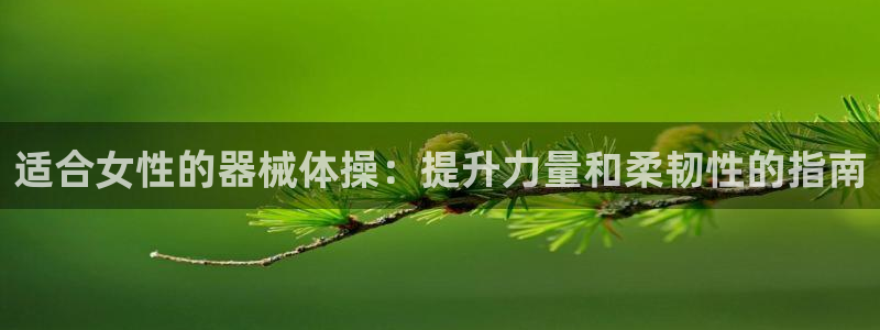 尊龙凯时有封银行卡的吗：适合女性的器械体操：提升力量和柔韧性