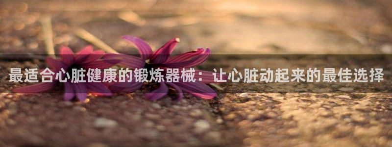 尊龙凯时提不了款：最适合心脏健康的锻炼器械：让心脏动