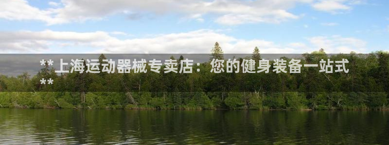 尊龙官网：**上海运动器械专卖店：您的健身装备一站式
