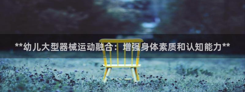 尊龙AG发财网：**幼儿大型器械运动融合：增强身体素